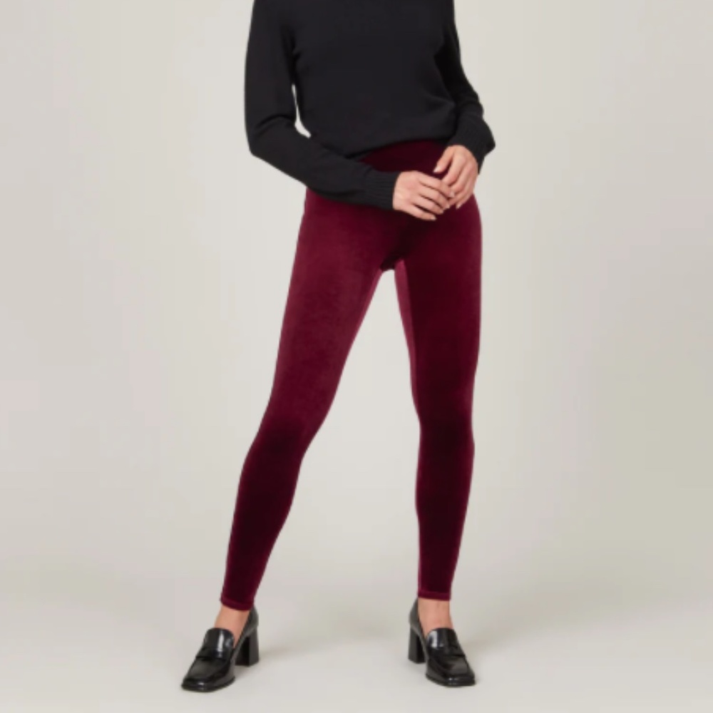 SPANX Velvet Leggings NWT